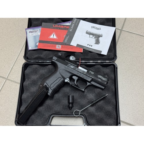 Schreckschuss Pist. WALTHER P99 Black 9 mm P.A.K.
