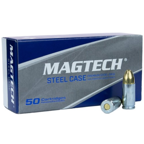MAGTECH 9mm Luger FMJ 124grs Steel